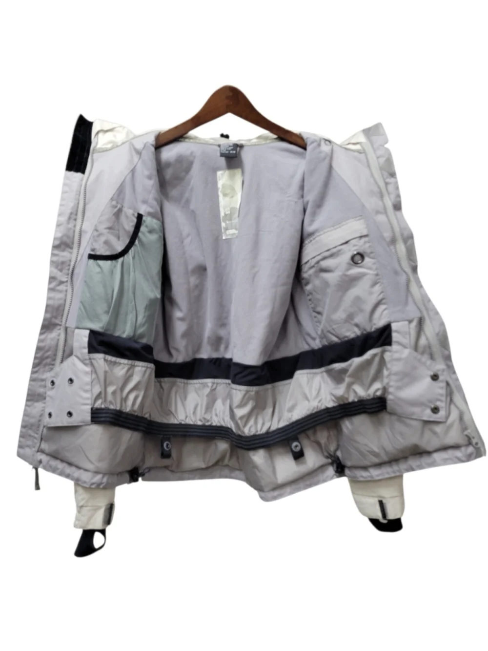 O’Neill Men's Beige Long-Sleeves High-Neck Insulated Ski Snowboard jacket Medium